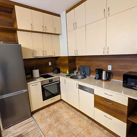 아파트 Business And Leisure In Mladost 2 With Free Garage 소피아
